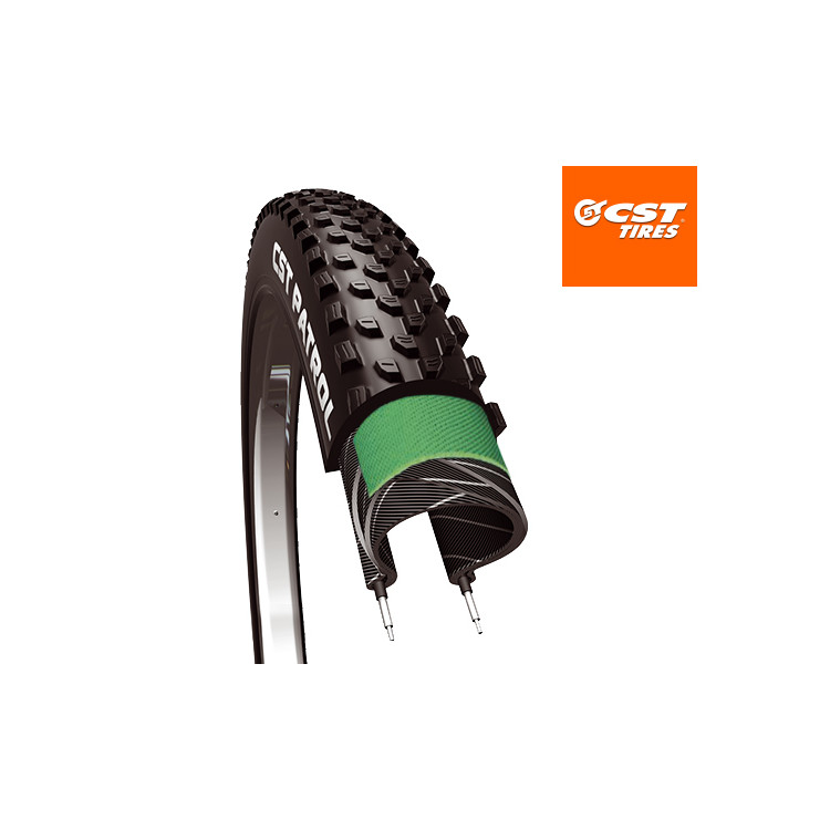 Neumatico CST PATROL, 29x2.40. Tubeless Doble Compuesto,60 TPI Black.