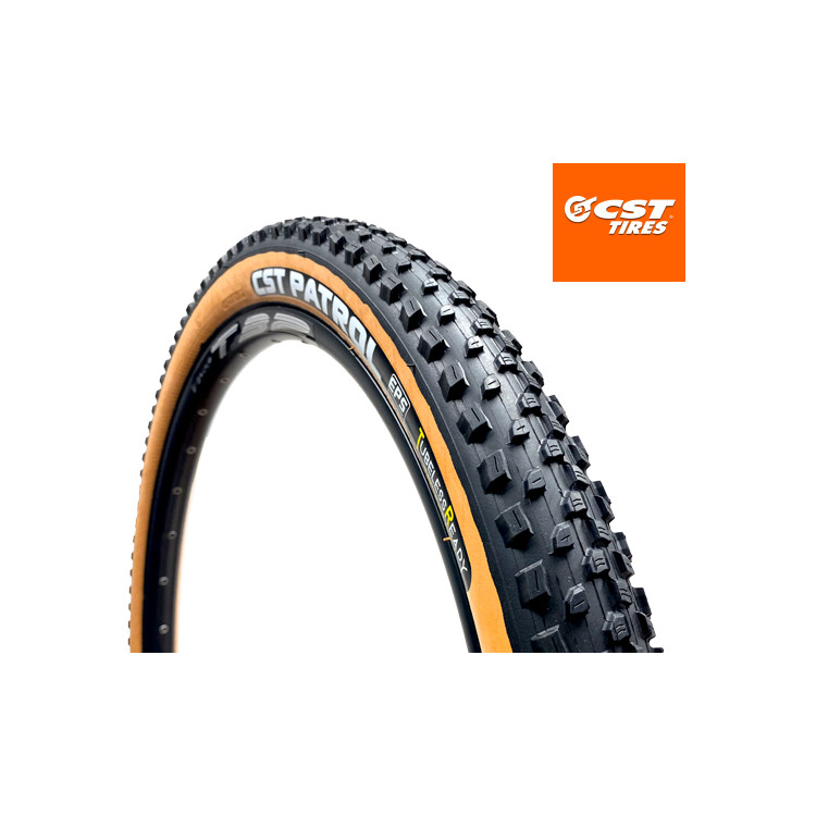 Neumatico CST PATROL, 29x2.30. TPI TAN WALL. Tubeless Doble Compuesto,60